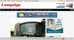 Desktop Screenshot of campaignseries.co.uk